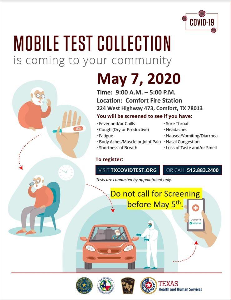 Mobile Testing Site Flyer