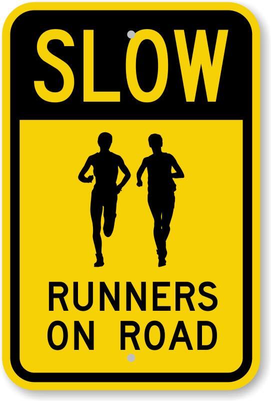 Slow Runners on the Road