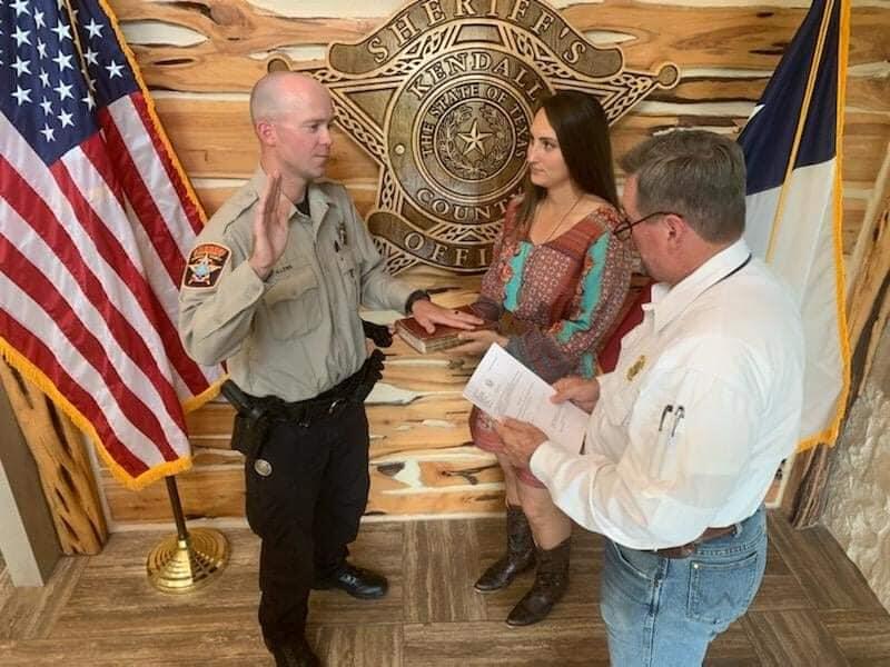 Deputy Mullens Takes an Oath