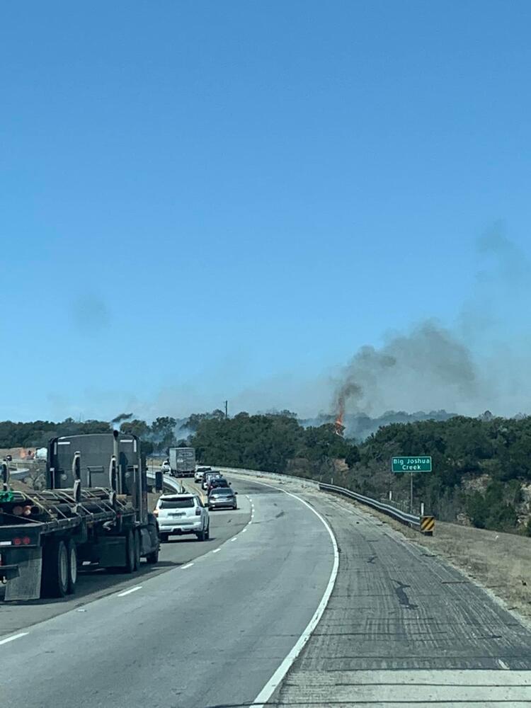 Big Joshua Creek Grass Fire 