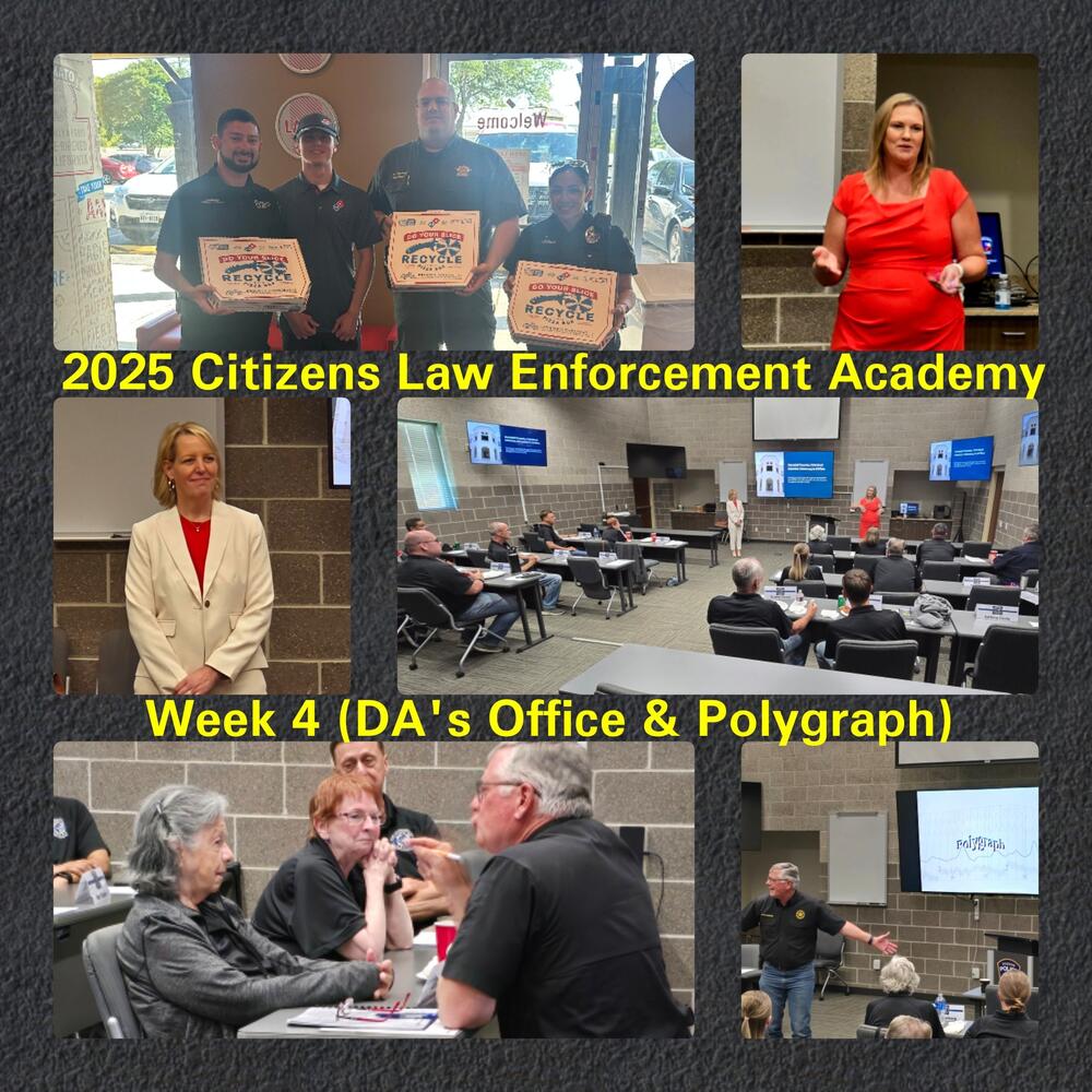 Week 4 of the Citizens Law Enforcement Academy