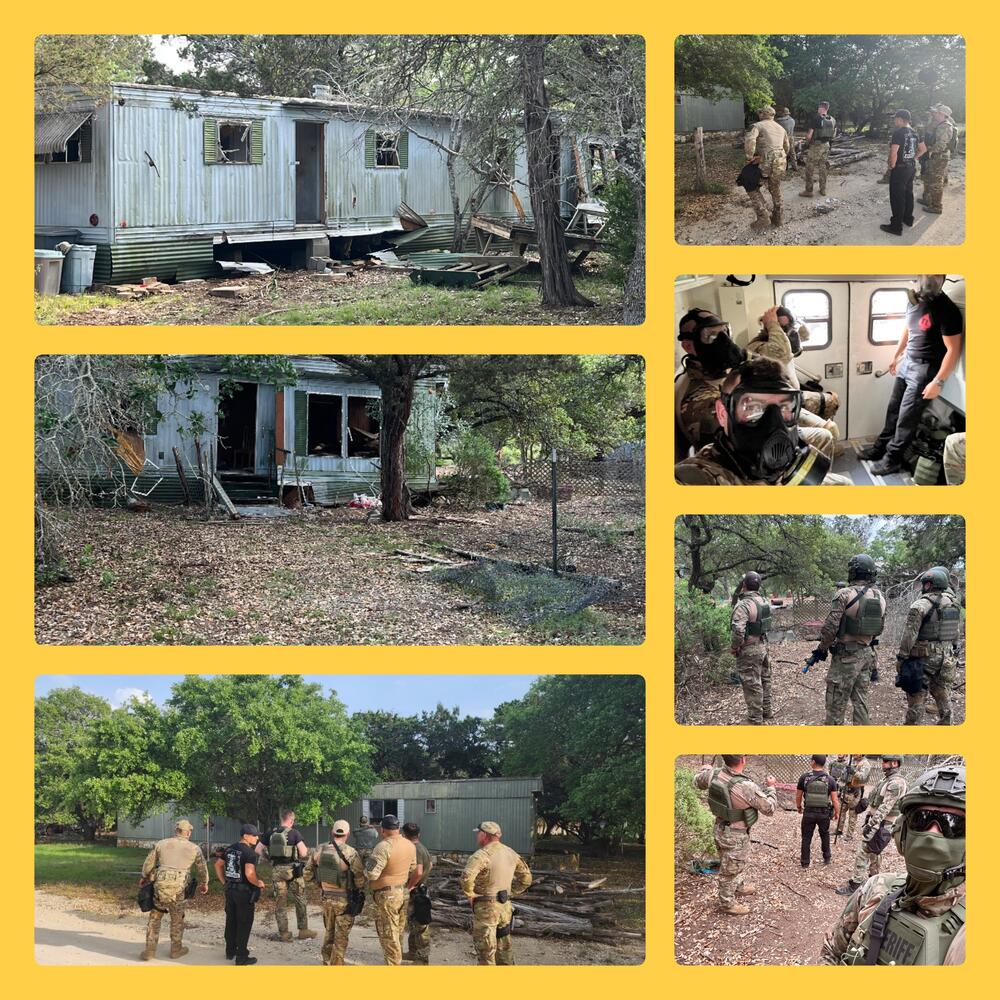 TAC Team training at a demo house