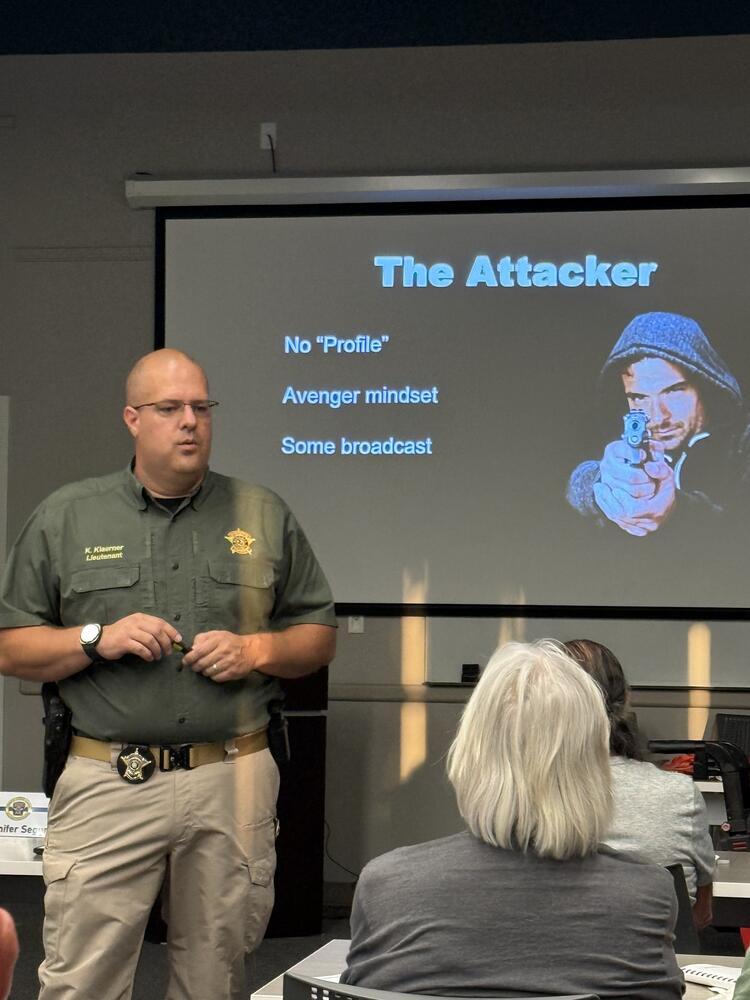 Lt. Klaerner Teaching 