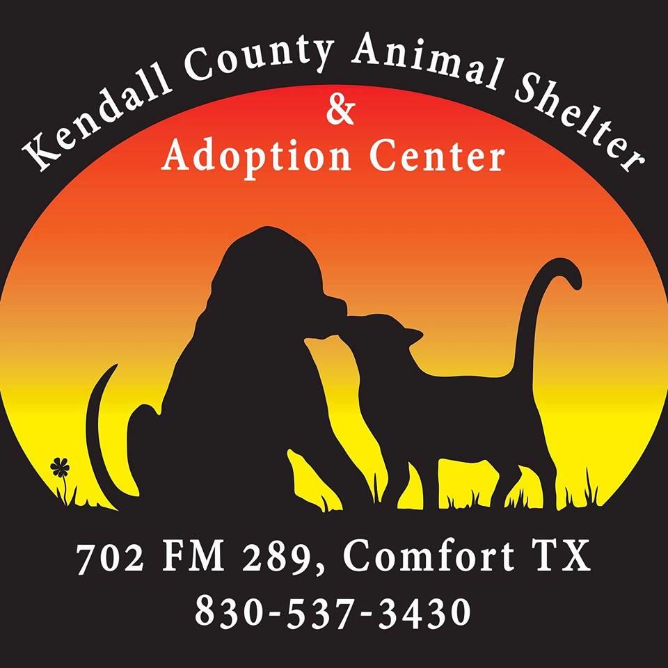 Kendall County Animal Shelter and Adoption Center, 702 FM 289 Comfort TX 830-537-3430