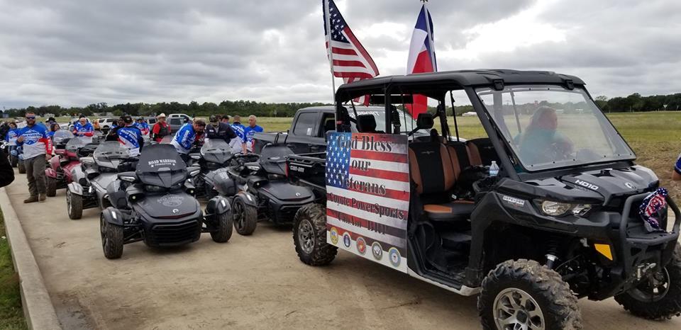 ATV's lined up 