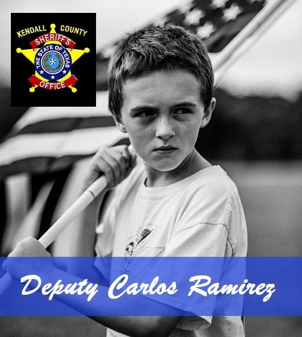 Running 4 Heros-Ramirez Flyer with Kendall County Sheriff Badge 