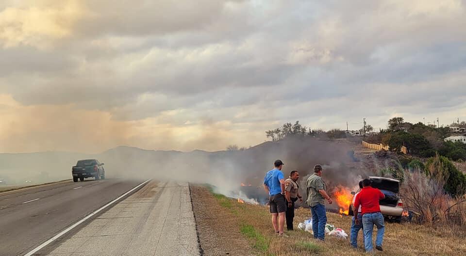 Vehicle Fire on IH 10